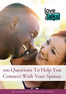100 Questions to connect with spouse